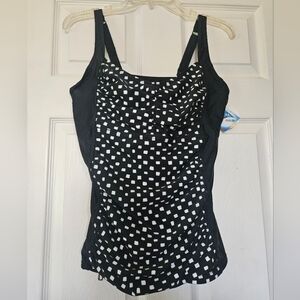 Lycra Tankini Camisole Swim Top Plus Size 16W - NWT